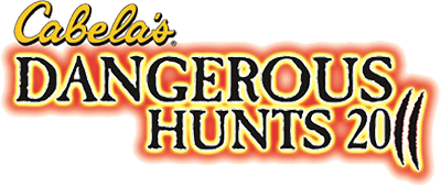 Cabela's Dangerous Hunts 2011 title screen for Wii